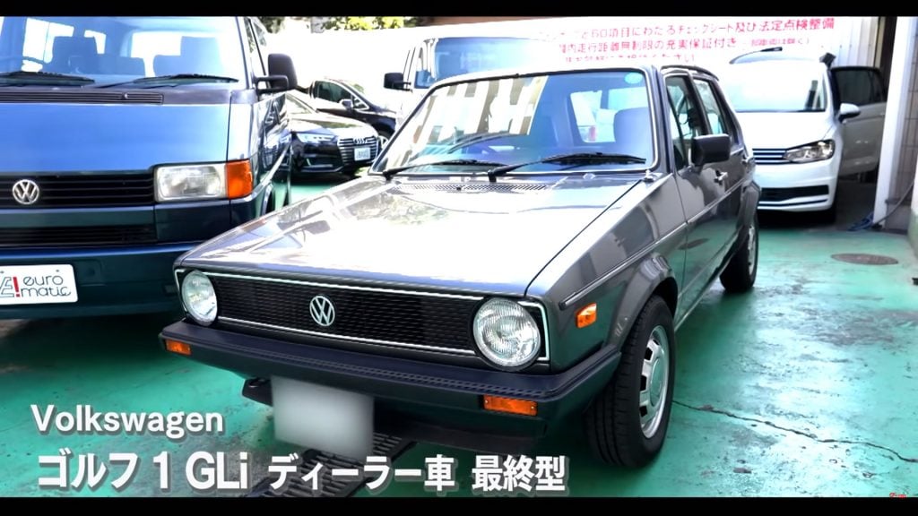 入荷の経緯もステキなフォルクスワーゲン・ゴルフ1 GLi