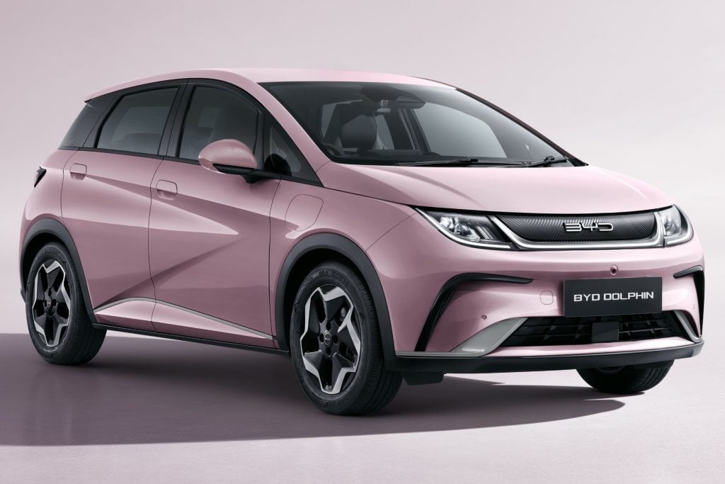 BYD ドルフィン グレイトフル ピンク