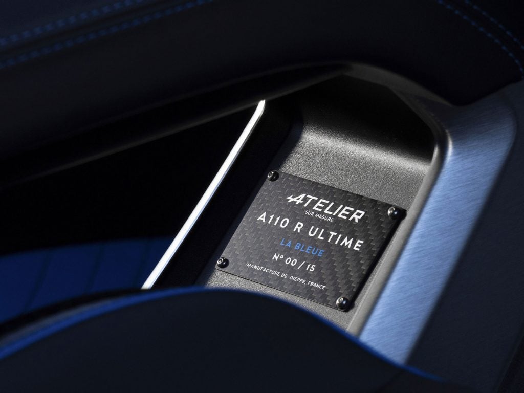 アルピーヌ A110 R ウルティム ラ・ブルー 画像12