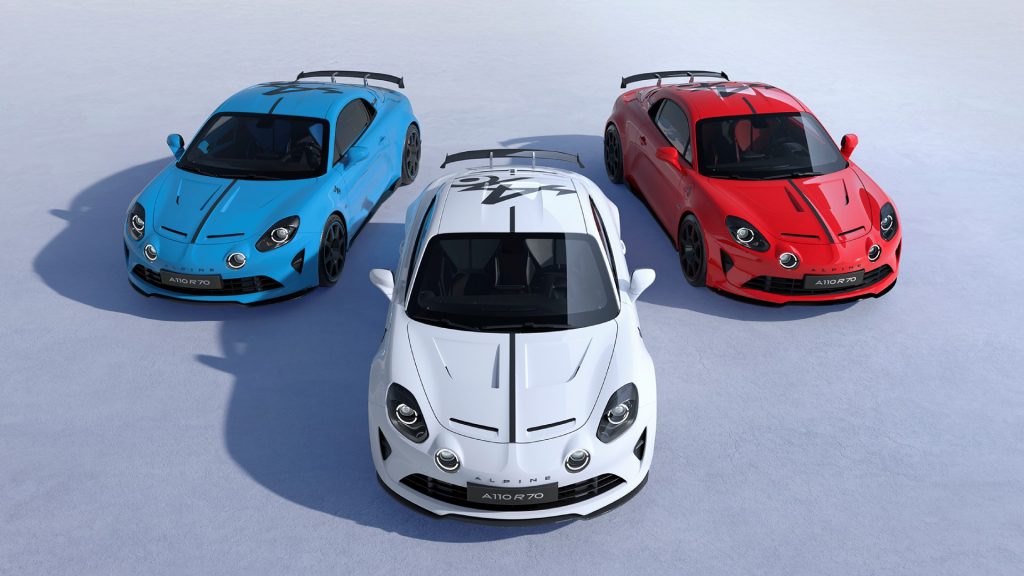 アルピーヌ A110 R 70 ブルー ブラン ルージュ 画像1