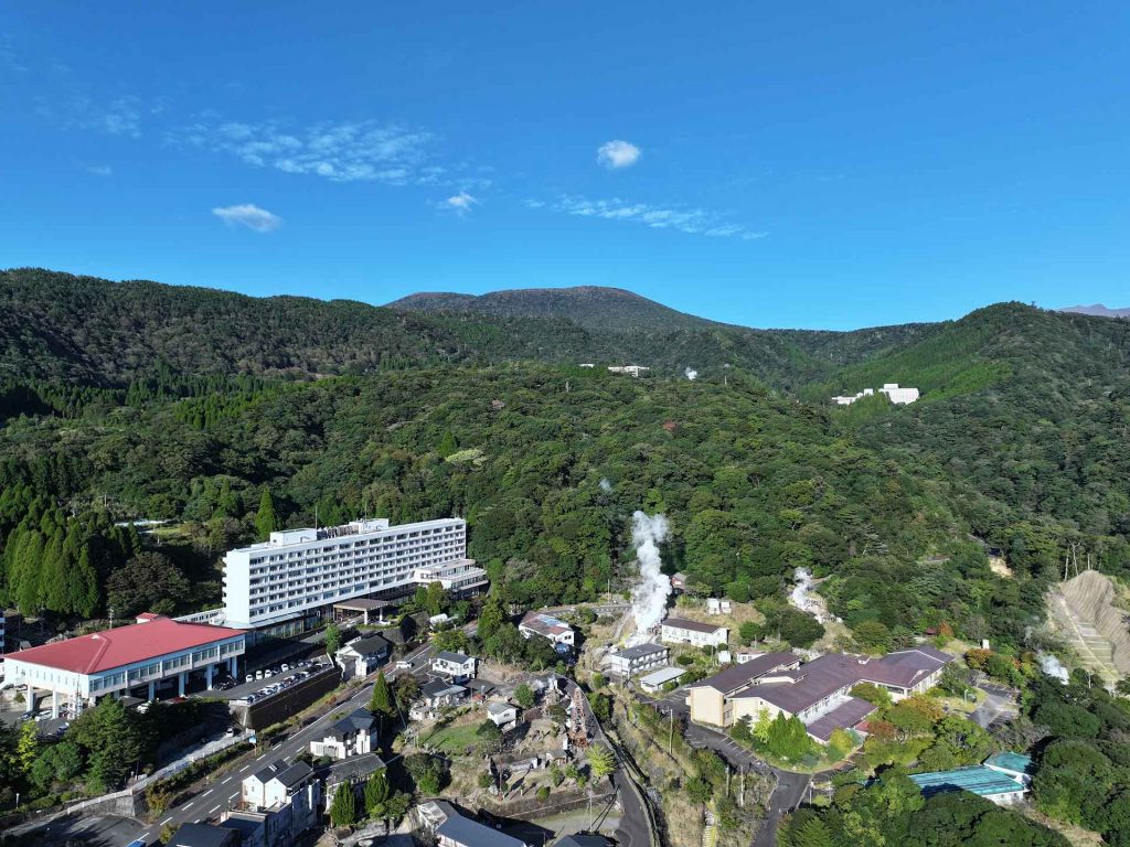 雄大な自然を望む霧島温泉郷