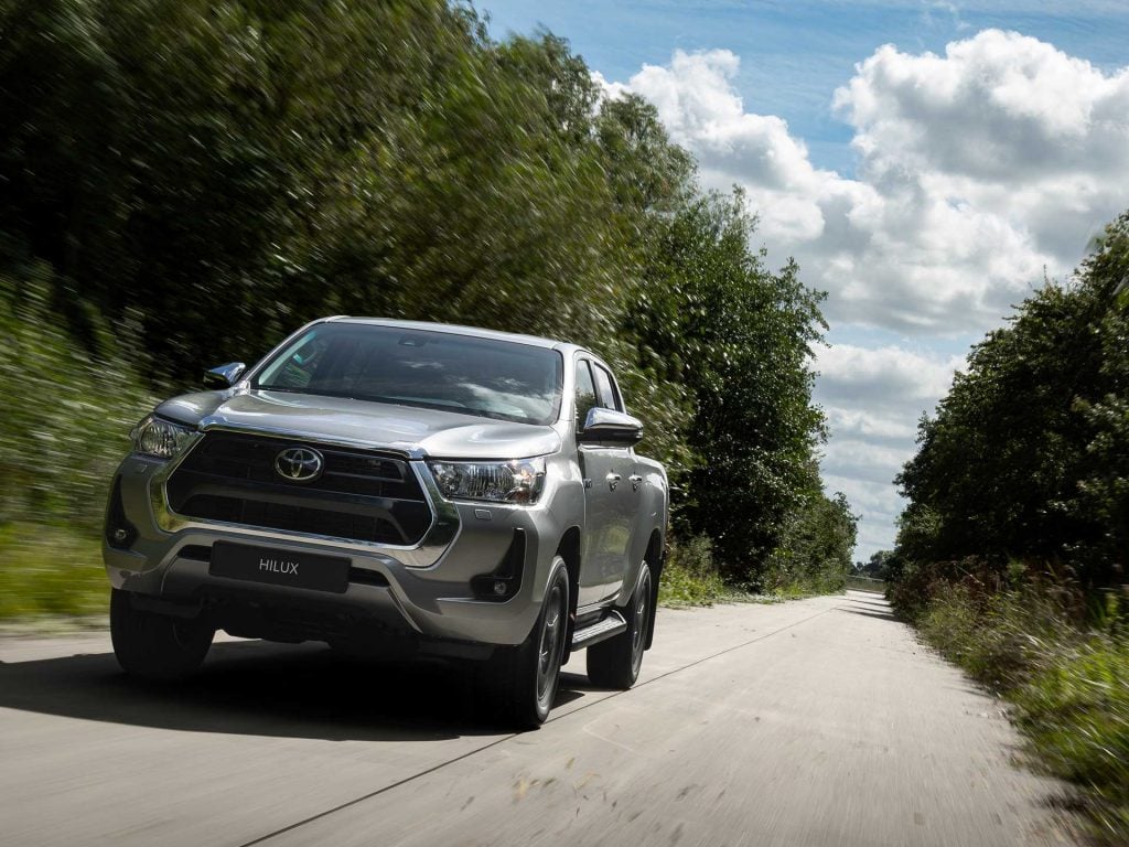 トヨタ ハイラックス(現行型、写真は欧州仕様車) 画像2