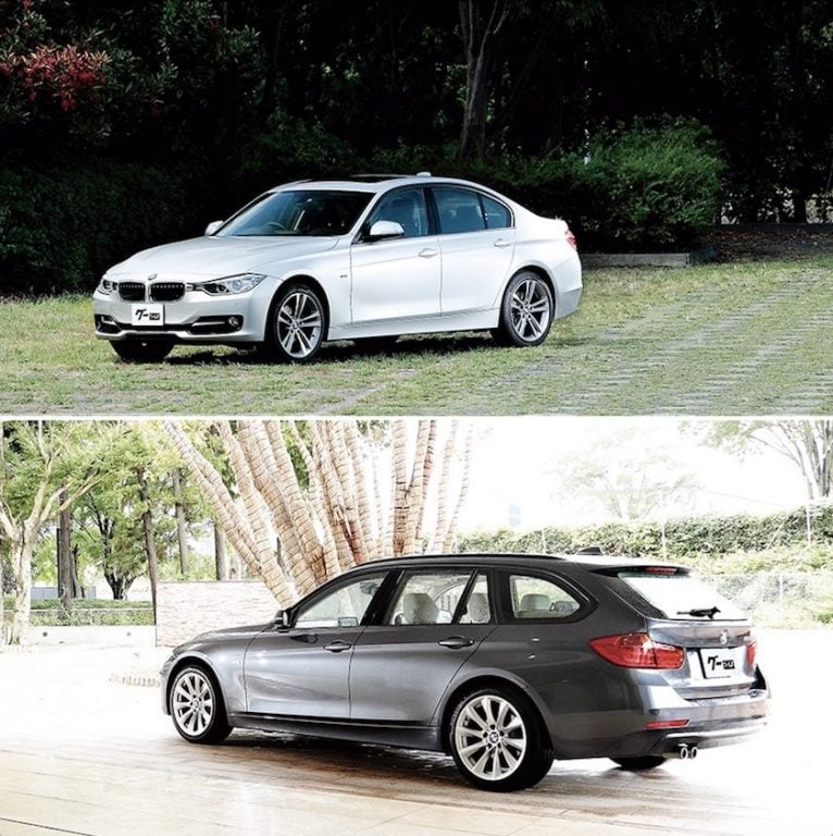 BMW 3シリーズ(F30/F31)前期後期比較