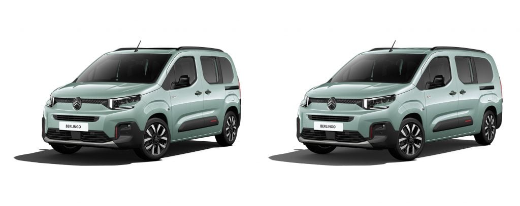 ＜左：BERLINGO MAX BlueHDi XTR Grip Control Package＞
＜右：BERLINGO LONG MAX BlueHDi XTR Grip Control Package＞