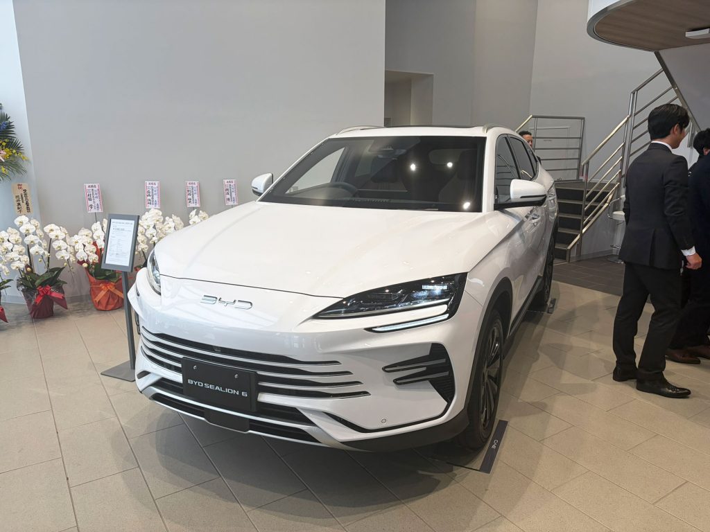 北海道初上陸・初展示のBYD・シーライオン6